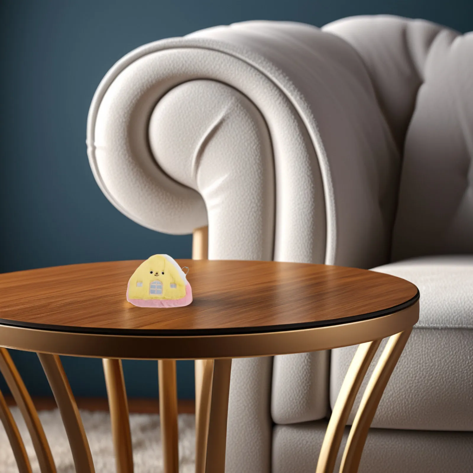 

Милый кошелек-брелок в форме домика, мягкий мини-кошелек для монет, наушников, кабелей для передачи данных, портативный чехол для хранения