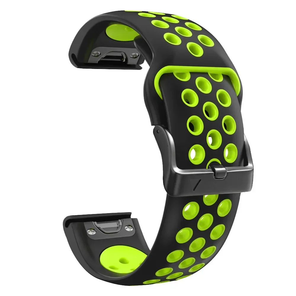 For Garmin Fenix 6 6X Pro 5 5X Plus Strap For Fenix 7X 7 Smart Watch Bracelet 22mm 26mm Quick EasyFit Silicone Strap Wristband