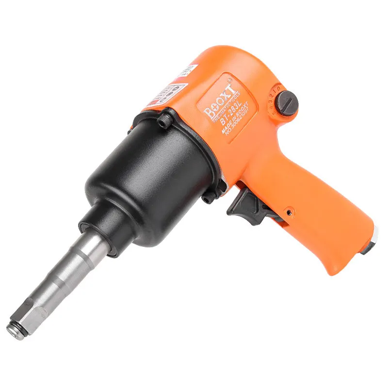 BOOXT Direct Supply BT-283L Extended Pneumatic Wrench Small Air Cannon 1/2 Front Exhaust Strong and Durable Tools  Вейп