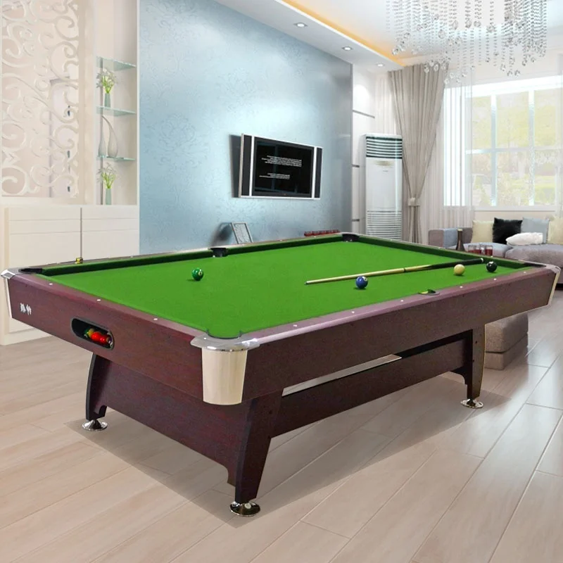 Popular Sell 8FT Auto Ball Return Billiard Pool Table For Adult Indoor Entertainment