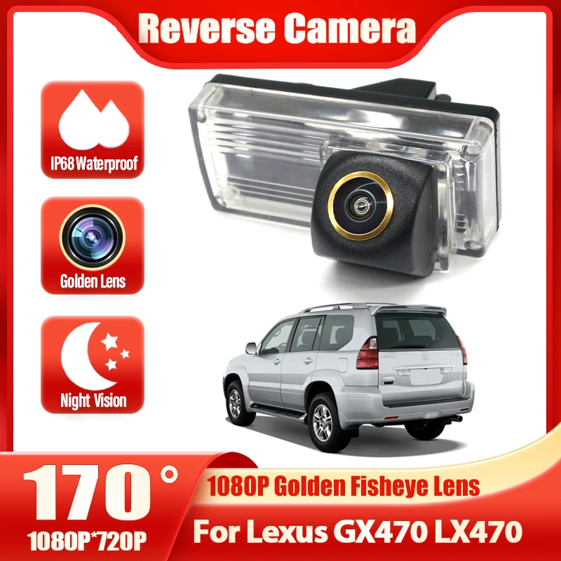

Night Vision Rear View Camera Reversing Camera Car Backup Camera HD CCD Wide Angle For Lexus GX 470 GX470 LX 470 LX470 2000~2009