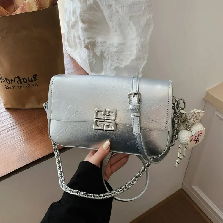 

Elegant Fashionable Letter Logo Diaper Bag Luxury Crossbody Handbag For Women Unique Textured Shoulder Tote