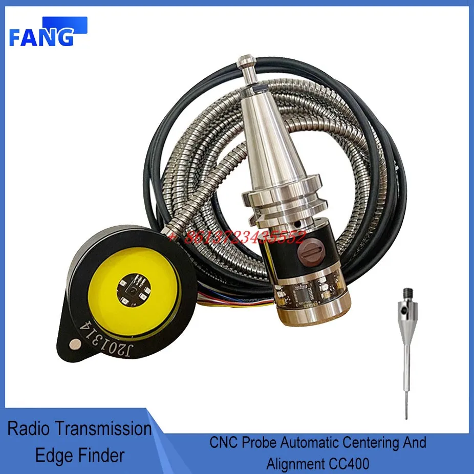 CNC machine tool wireless probe infrared signal machining center BT30 BT40 edge finder radio signal transmission probe+receiver