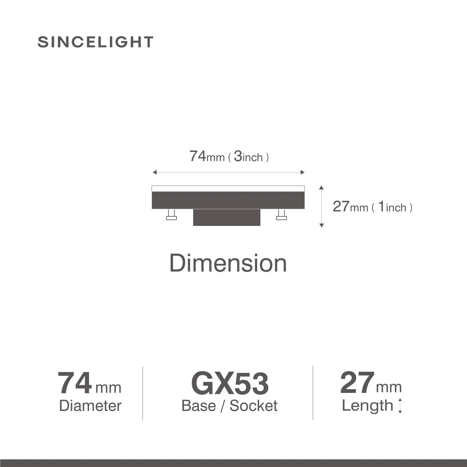 Confezione da 4, lampadina catarifrangente per armadietto LED GX53 7W (equivalenti 50-60W) adatta alle unità di visualizzazione del dispositivo GX53