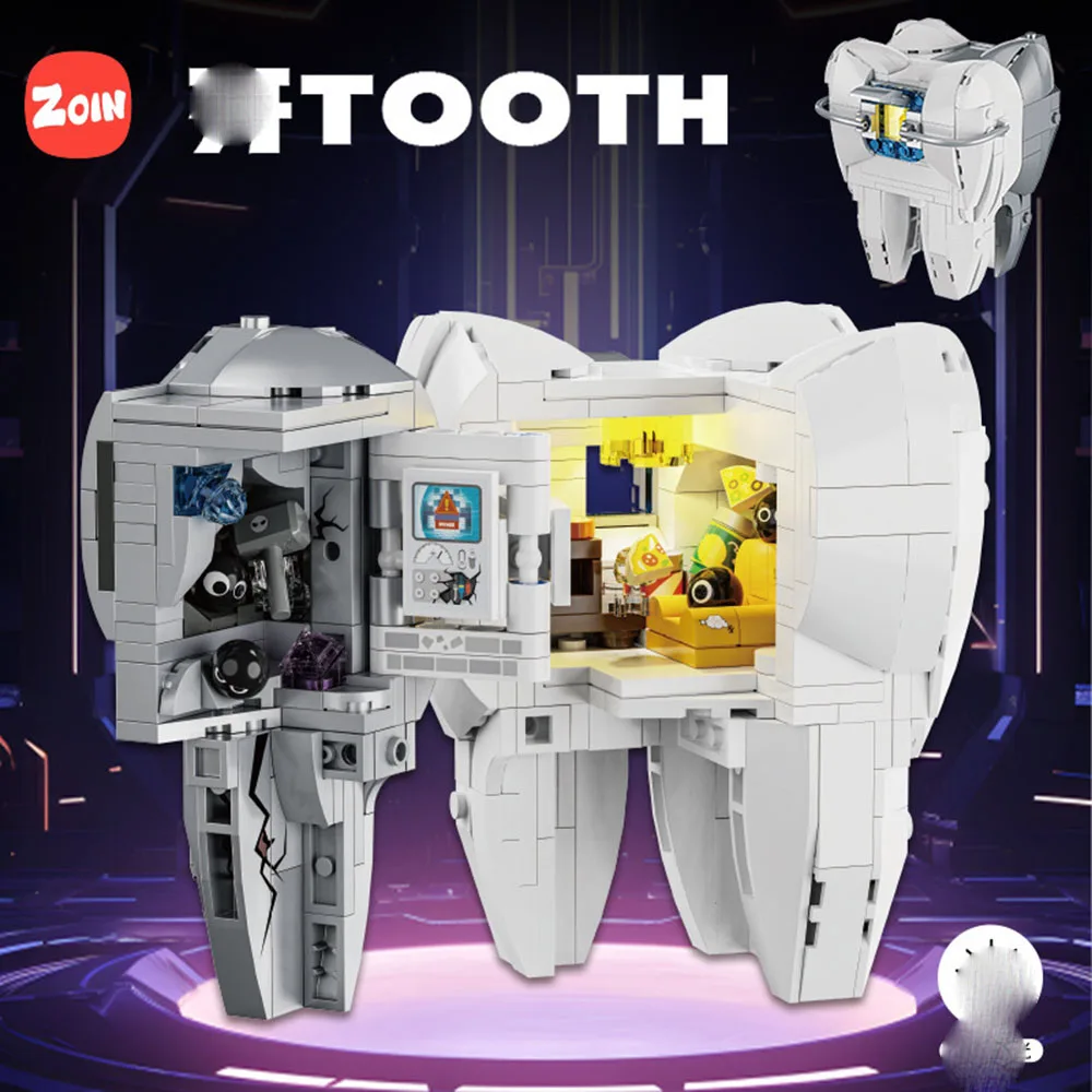 

Gk101-Gk104 Mechanical Organs Brain Heart Creative Technology Trendy Building Blocks