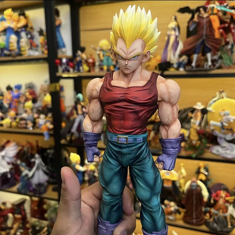 Dragon Ball Gt Bebê Vegeta Figura Substituir Cabeças Armas Figuras de Ação de Pvc Gk Estátua Modelo Colecionável Brinquedos Em Estoque