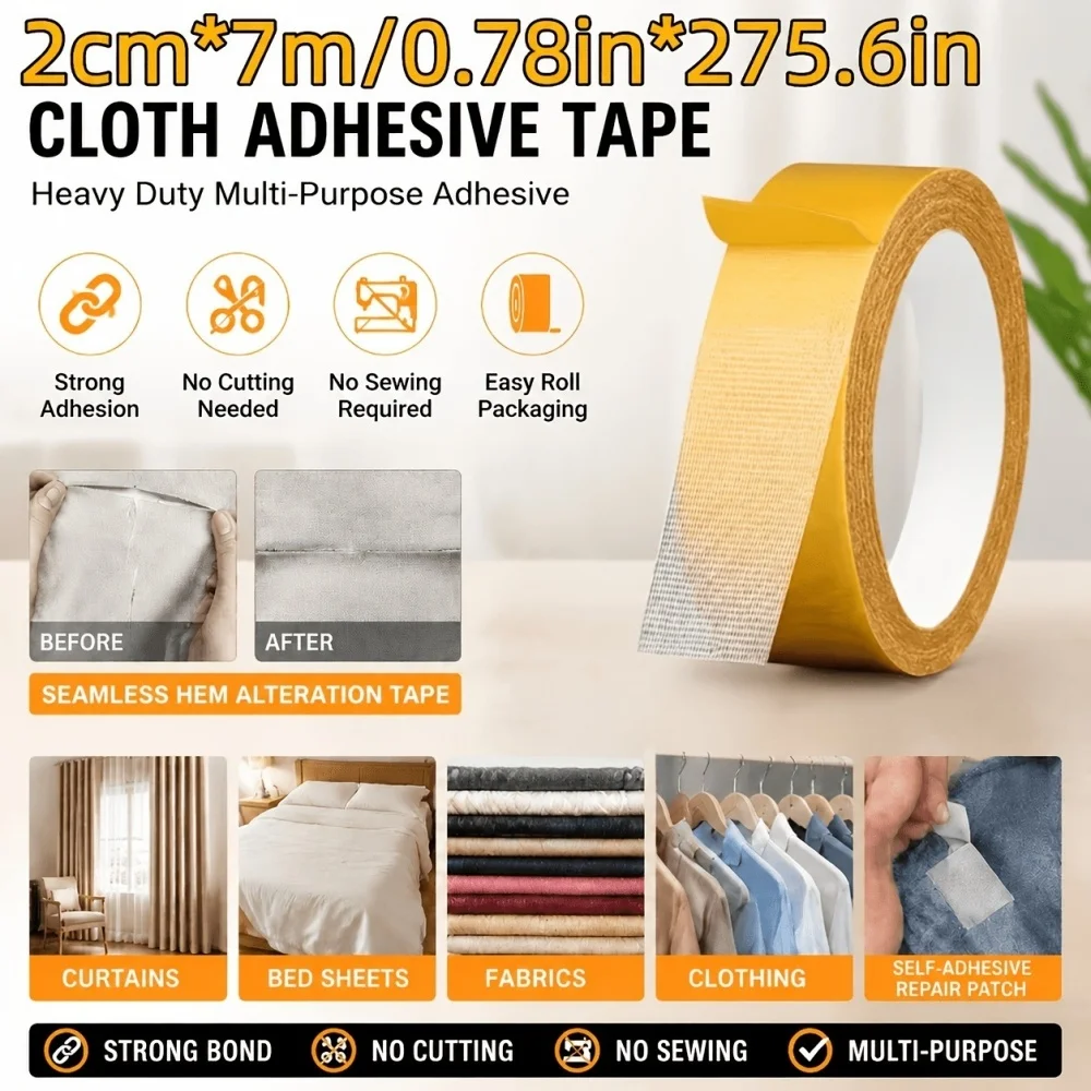 Double Sided Tape High Viscosity Grid Fiber Transparent Double Sided Tape Sticky Waterproof Adhesive Fiber Mesh Tapes
