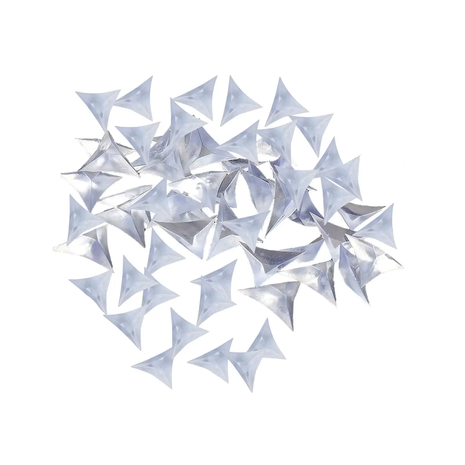 

50x Triangle Dust Corners Transparent Triangle Decorative Corner Furniture
