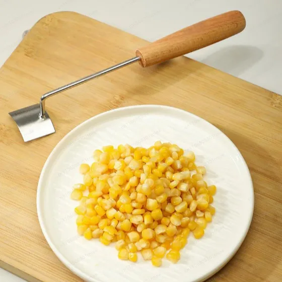 Household kitchen granulator stainless steel planer corn threshing separator