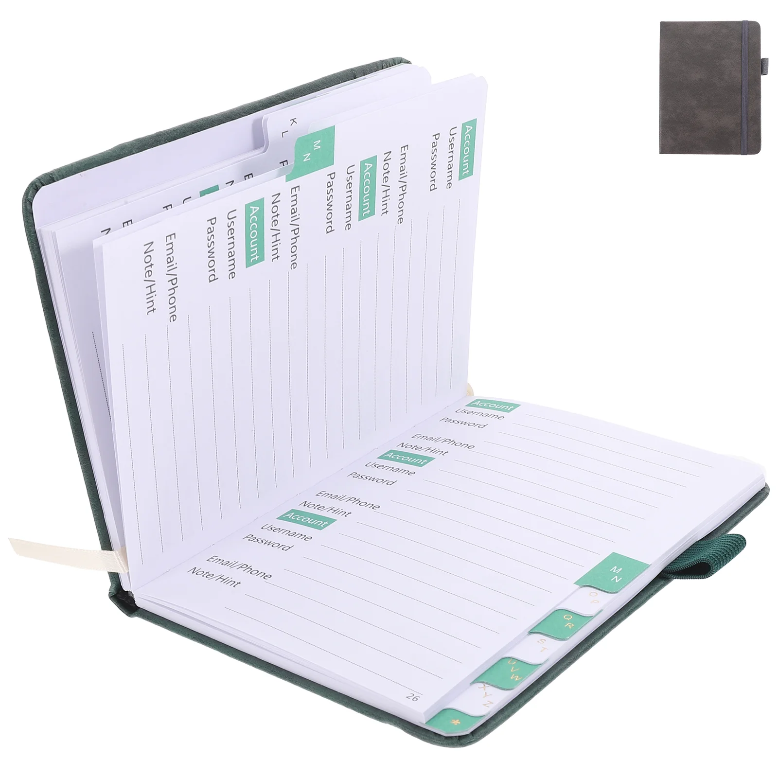 

Portable Phone Book Small Mini Home Address Organizer Office for Numbers The Notebook