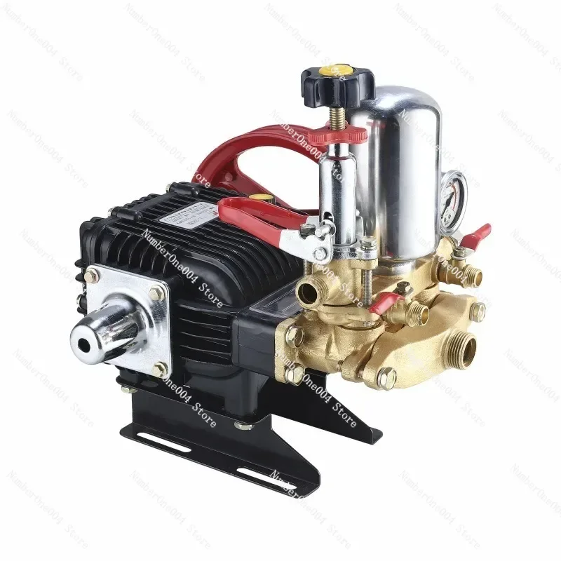 

Керамический плунжерный насос типа 26, трехцилиндровый сельскохозяйственный опрыскиватель пестицидов высокого давления, моторный спрей, не нужно добавить масло