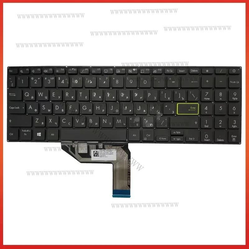 HD новая русская клавиатура для ноутбука ASUS VivoBook X513 D513 S513 M513 F513 K513 R513 E513 X531 X531F