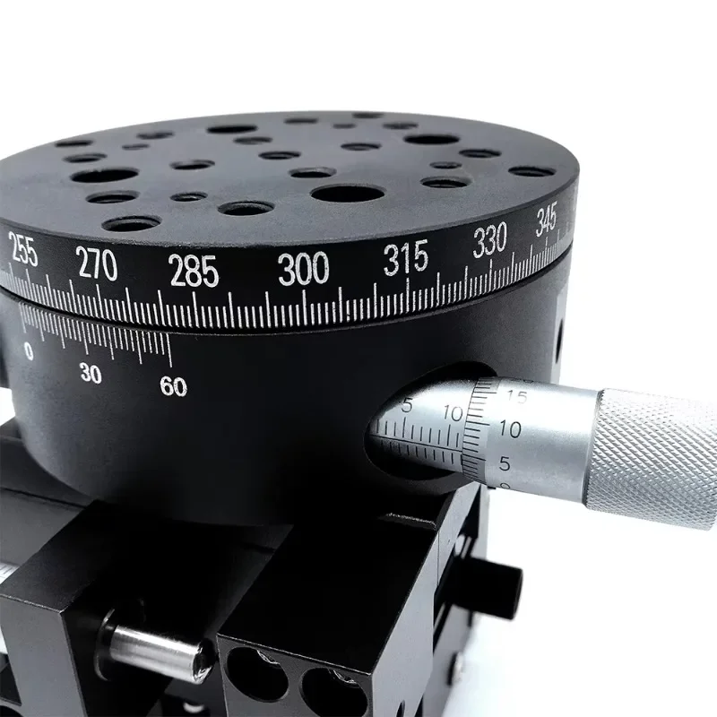 

LDTSZ-03-11 XYZ 3-Axis Linear Motion Stage 25mm Travel Optical Translation Stage 360° Rotation Precision Positioning