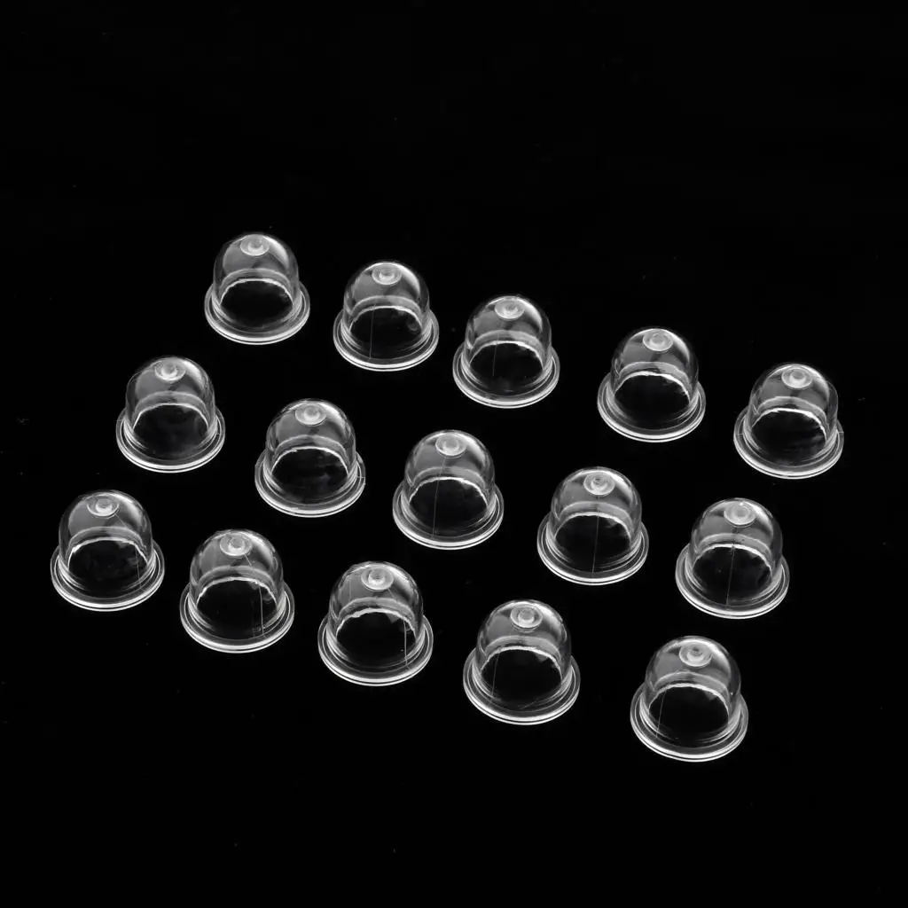 Carburetor Primer Bulb White Plastic Replacement Spare Part Fuel Line Kit for PE200 PE225 Trimmer
