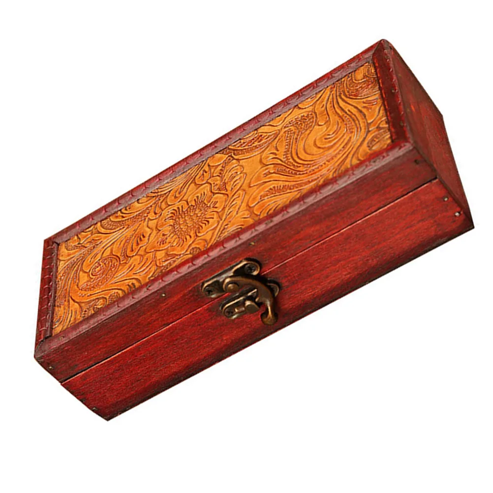ヘアピンボックスヴィンテージ木製収納ボックスジュエリーキャンディー化粧品オーガナイザー頑丈な木製コンテナギフト包装ケース