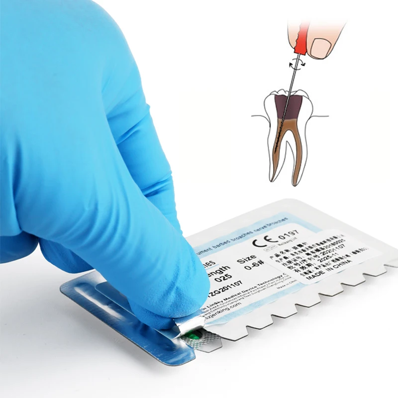 

иглы для чистки корневых каналов зубов, протяжки для нервов, эндодонтические файлы для ручного использования, стоматологические инструменты