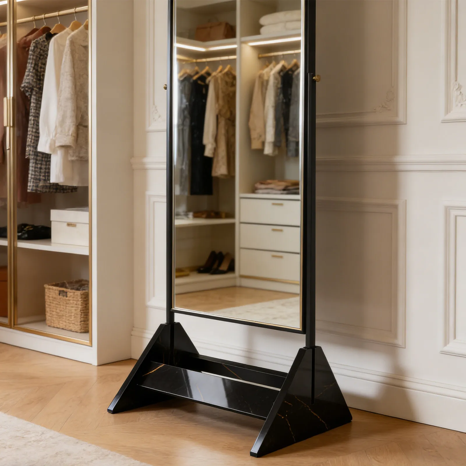 support-de-miroir-sur-pied-a-fente-unique-support-de-miroir-de-corps-entier-en-bois-noir-pour-dressing-de-chambre