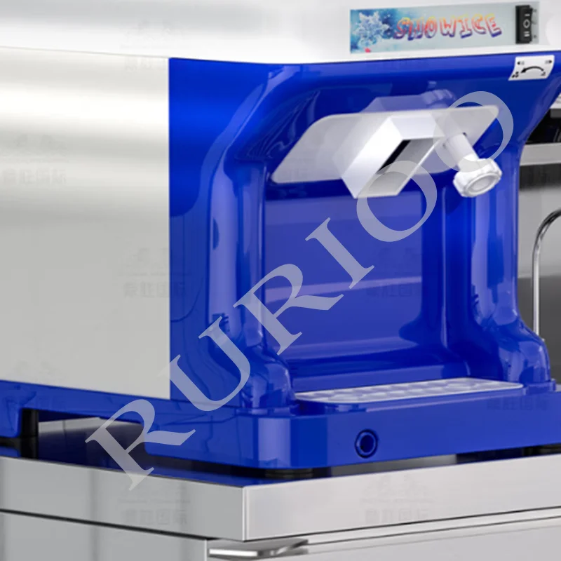 Commercial Electric Ice Crusher Machine Snow Cone & Shaved Ice Maker Premium Shaved Ice Crusher