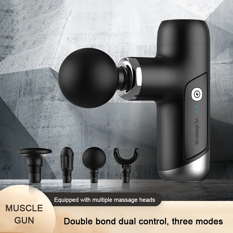 Factory New Patent Sport Body Deep Tissue Cordless Mini Massage Gun Professional Booster Electric Relax Muscle Massage Gun