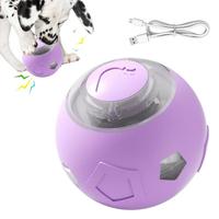 Moving Ball For Dogs Interactive Cat Ball Rolling Dog Toys Rechargeable Smart Pet Supplies Kitten Toys With LED Lights For Small