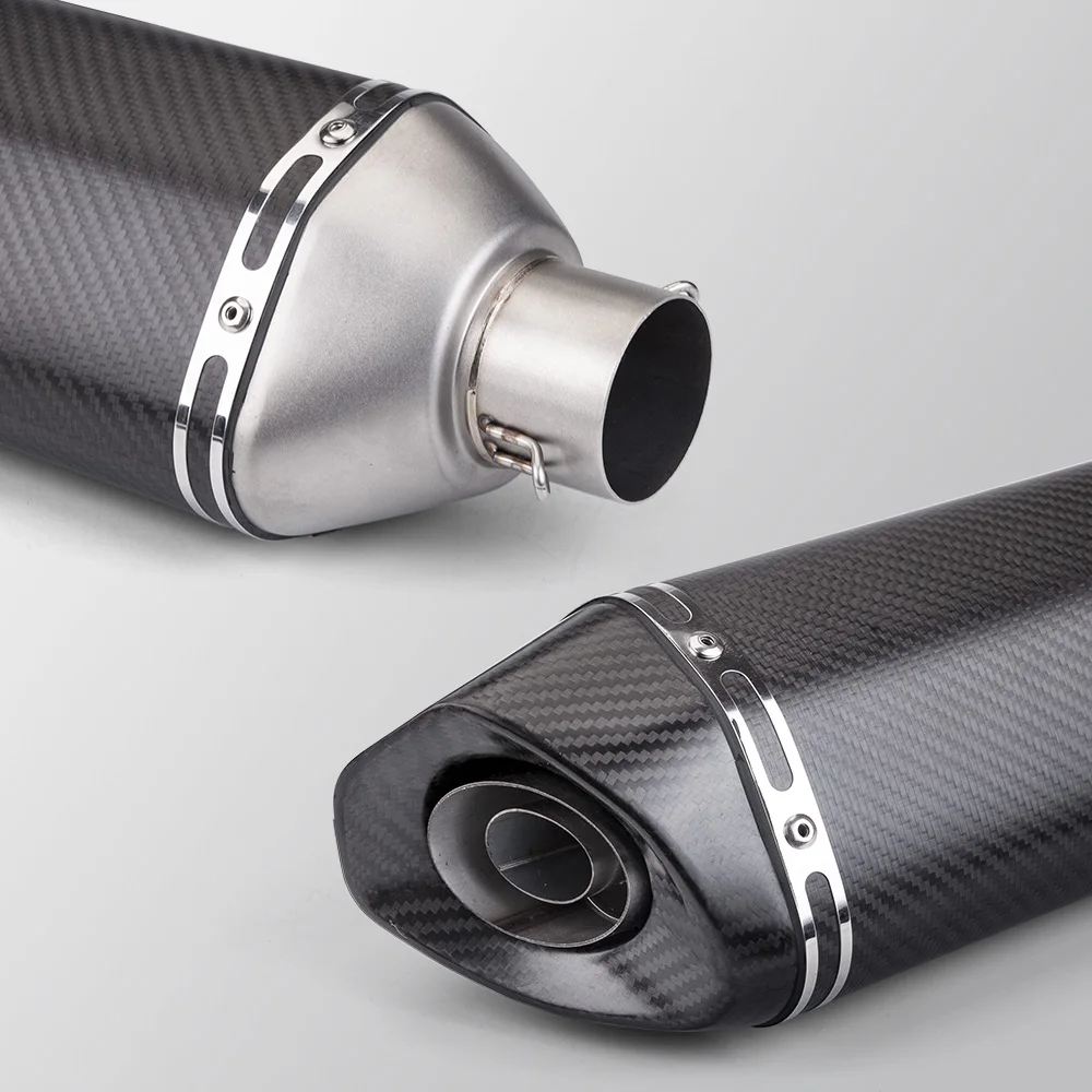 Medium 51mm Exhaust Muffler for Motorcycle New Condition Slip-On Exhaust Pipe for Monster 659 696 695 795 1100 Hypermotard 796