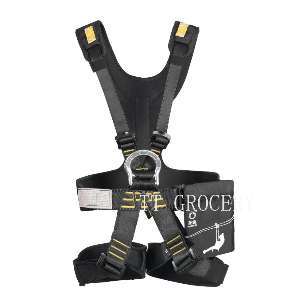 Adult & Kids' 5-Point Safety Harness Durable Outdoor Gear for Jungle Trekking Climbing & Expansion Training Adjustable Straps