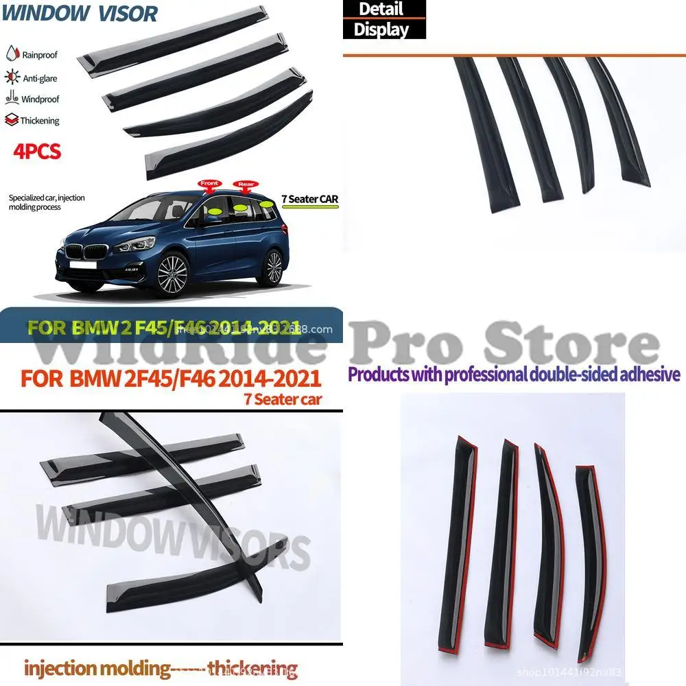 

1 set For BMW 2 Series Active Tourer 7 Seater Rain Guard Window Visor for BMW 2 Wagon 2014+