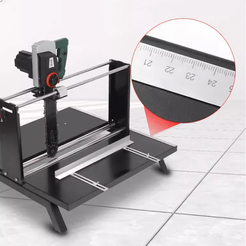 Tronçonneuse électrique de bureau 2400W, scie à découper manuelle pour briques aérées, Machine de découpe de briques légère en mousse, outils électriques ménagers