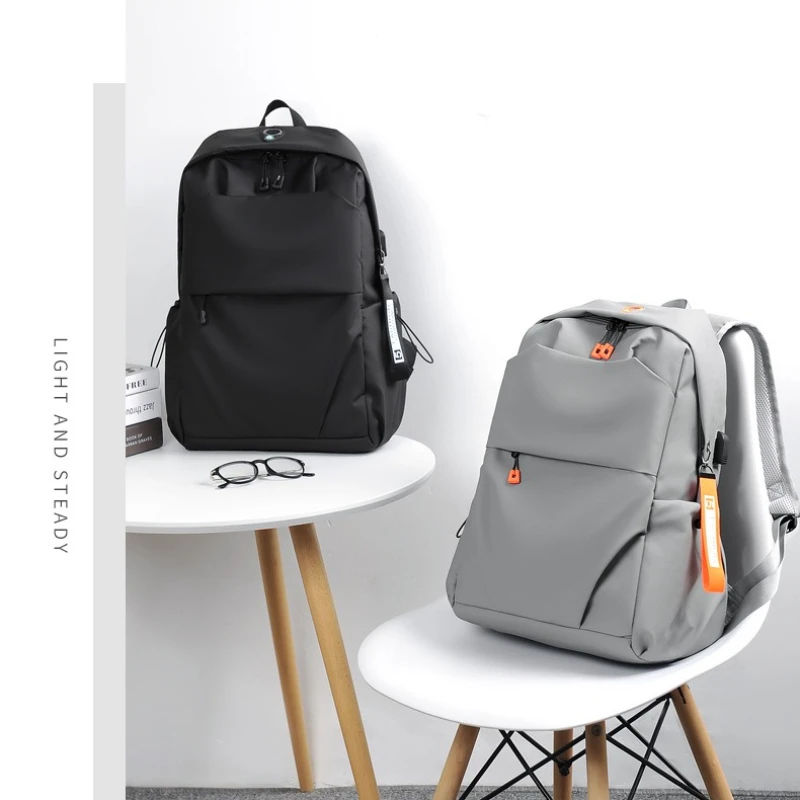 

Large-capacity Casual Men's Bag High-end Backpack Multi-functional Backpack Business Travel and Sports Backpack
