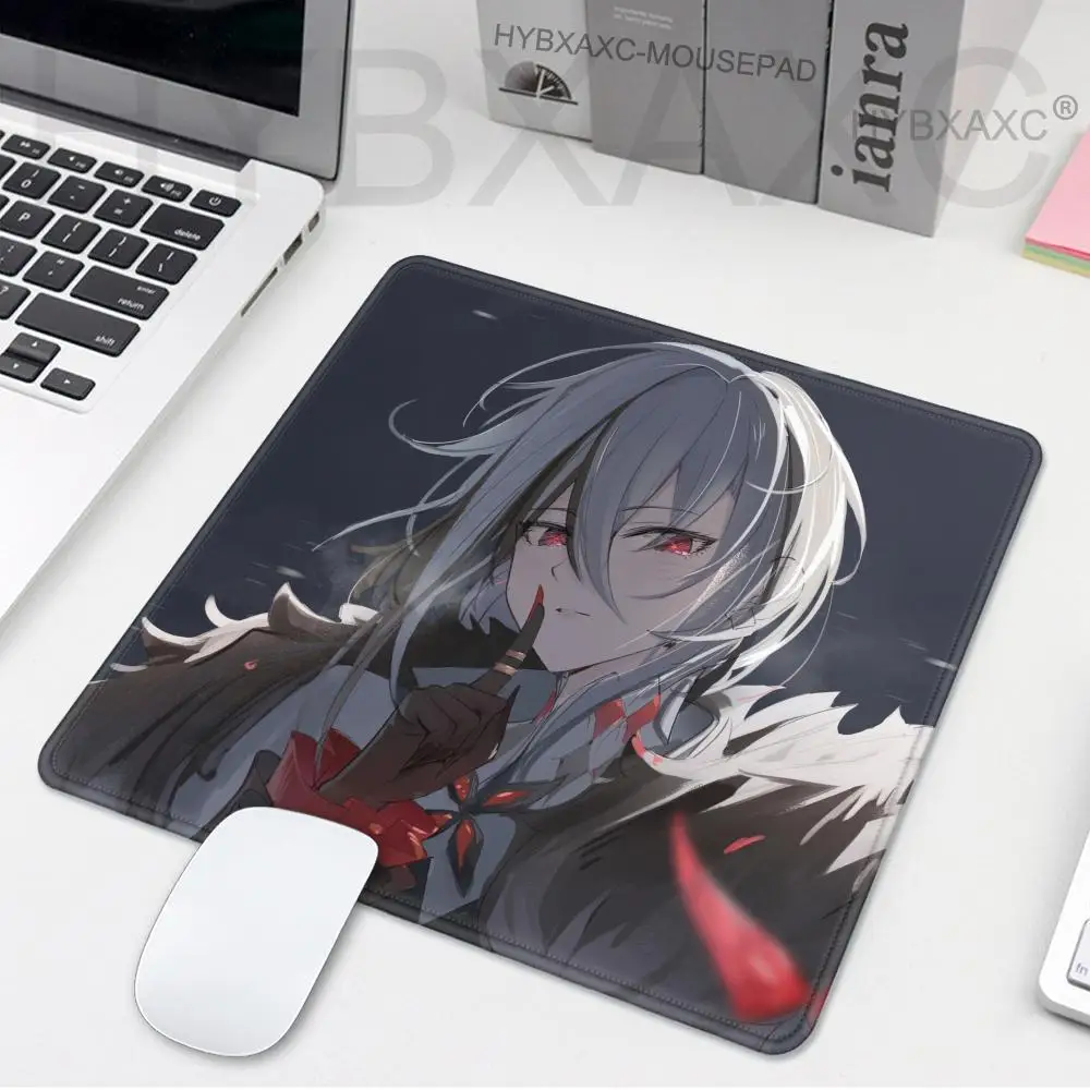 

Arlecchino Genshin Mousepad Small LockEdge Mouse Pad For Gamers Computer Desk Pad Rectangular Anti-slip Rubber