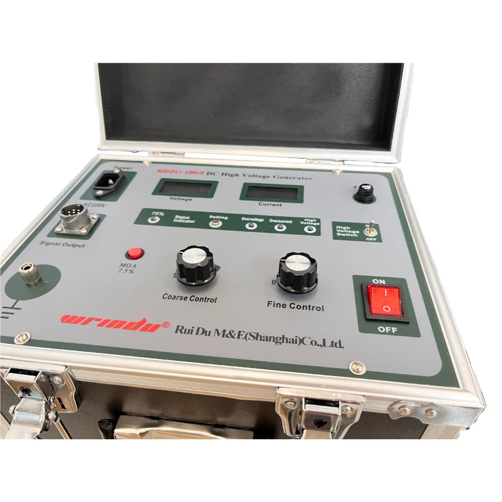 High Voltage Test Equipment Dc Hv Hipot Tester for Power Cable HV Generator Dc Hipot Tester 120kV 5mA