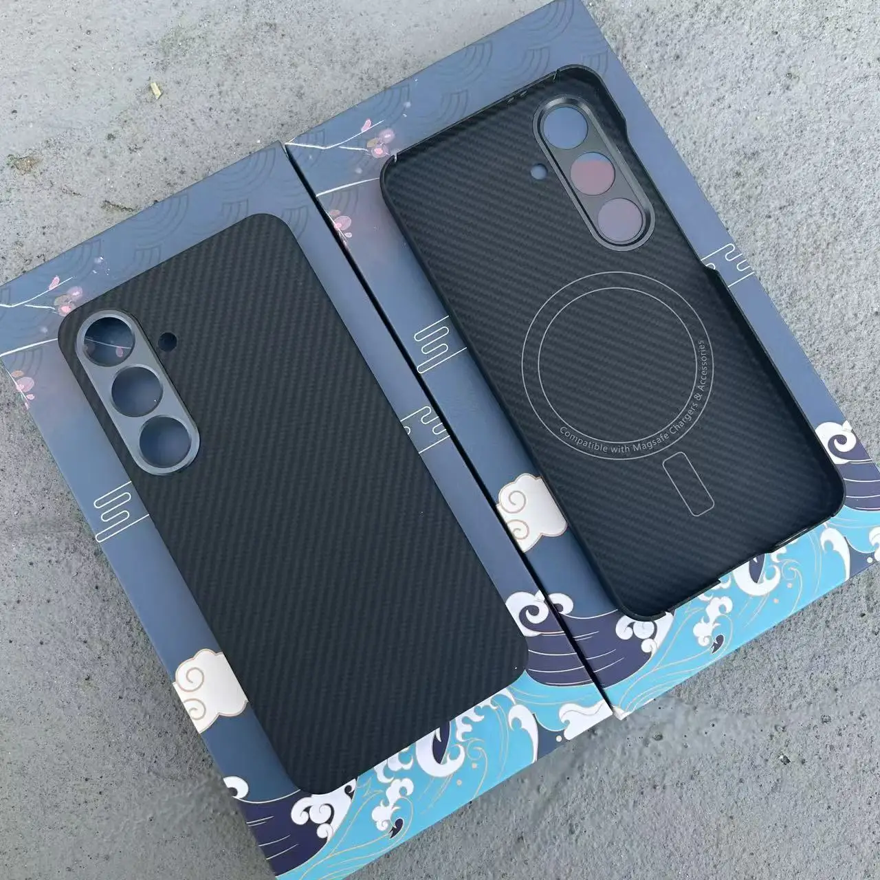 

600D 1500D Чехол из магнитного углеродного волокна для Samsung Galaxy S24plus Чехол из тонкого легкого арамидного волокна для Galaxy S24 Plus Чехол