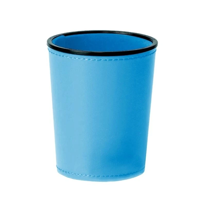 Quiet PU Leather Straight Dices Cup Shaker Mute Dices Cups Game Supplies
