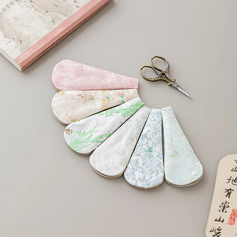 Thickened Vintage Tea Scissors Protective Cover Double Layer Gauze Storage Pouch Puncture Proof Sleeve for Handicraft Scissors