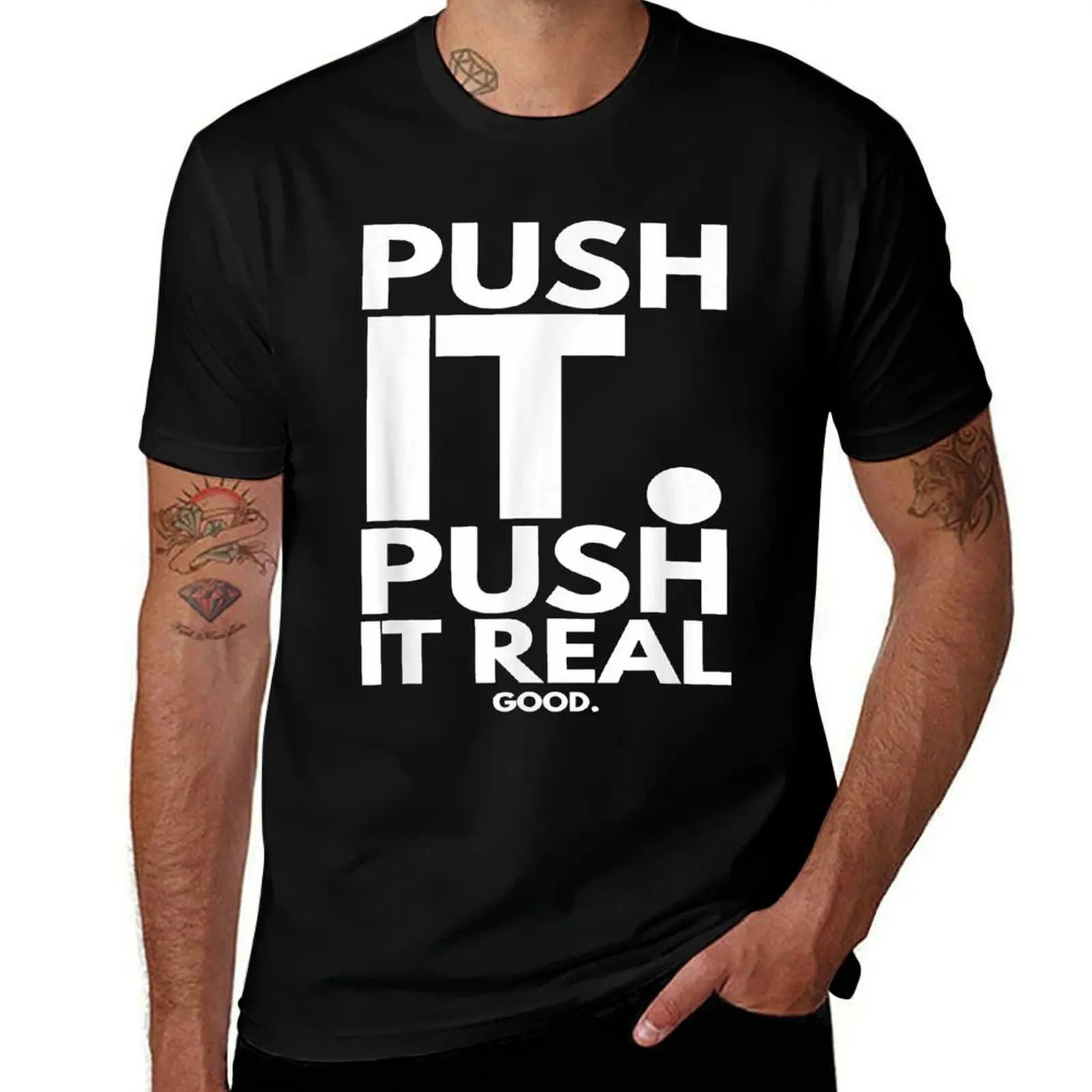 

for - man shirts Shirt Tshirt cotton It Push Gym shirts Good Real t pack T-Shirt Funny t man cotton