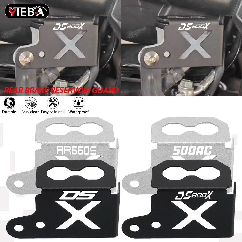 

YIEBA Motorcycle Rear Brake Fluid Reservoir Guard Oil Cup Protector For VOGE 500AC AC 500 350 AC 350AC AC500 AC350 2021 - 2026