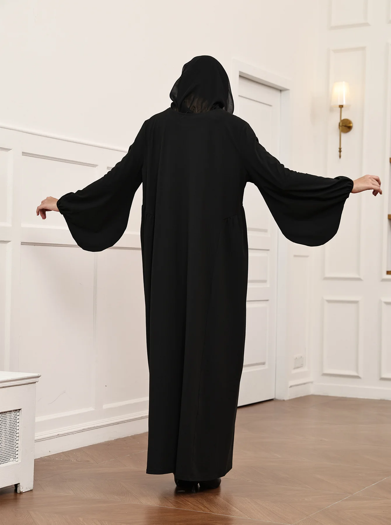 Eid Djellaba Muslim Women Hijab Dress Modest Dubai Abaya Kaftan Caftan Marocain Femme Robe Prayer Islam Jalabiya Kebaya Turkey