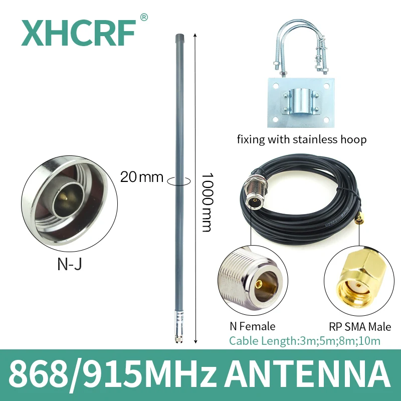 

LoRa 868 МГц 915 МГц антенна для Гелиевого майнинга 900 МГц с высоким коэффициентом усиления дБи точка доступа для майнинга антенна дальнего радиуса N штекер к RP SMA штекеру