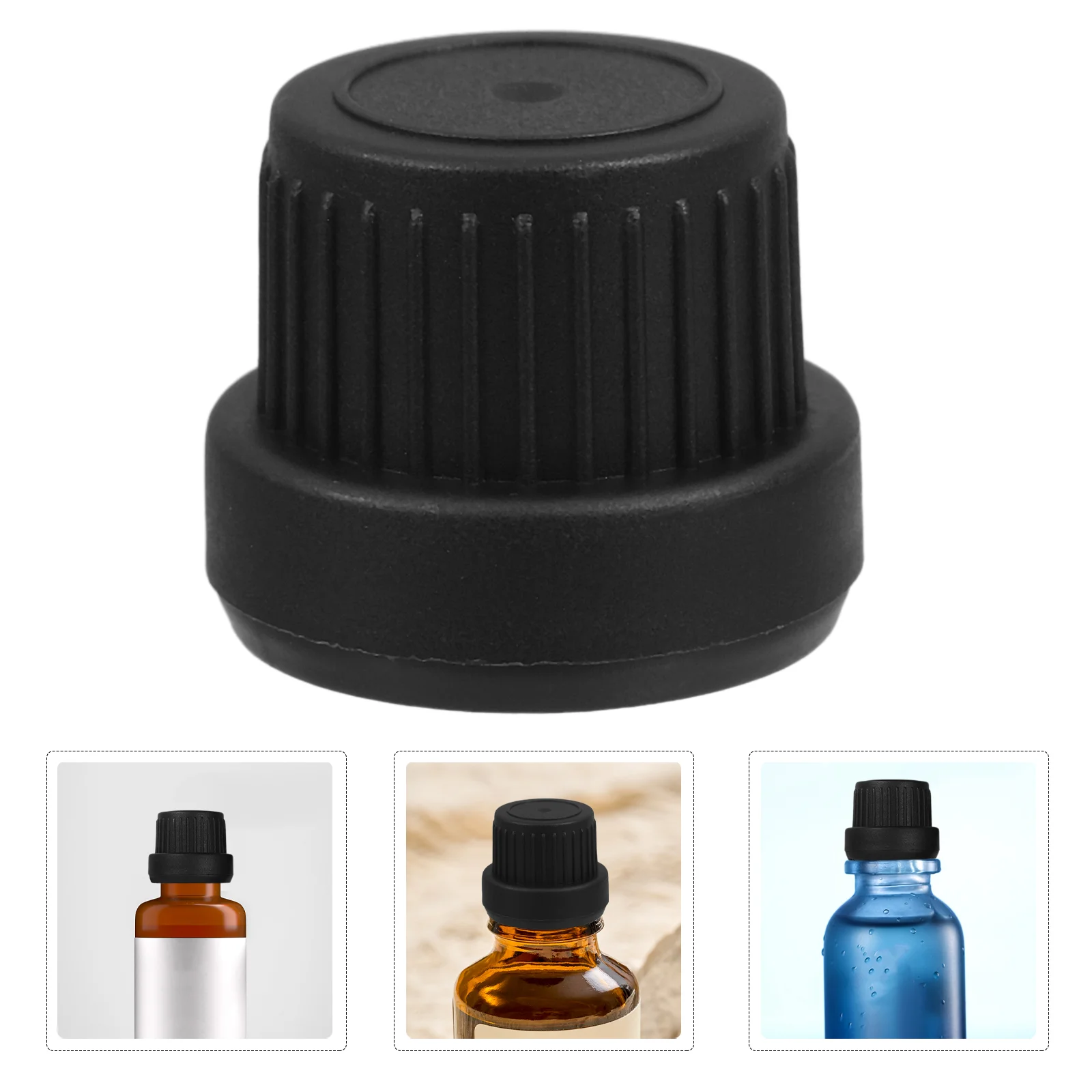 

Essential Oil Bottle Anti-theft Cap Dispenser Lid Sealing for Bottles Dropper Oils Replacement