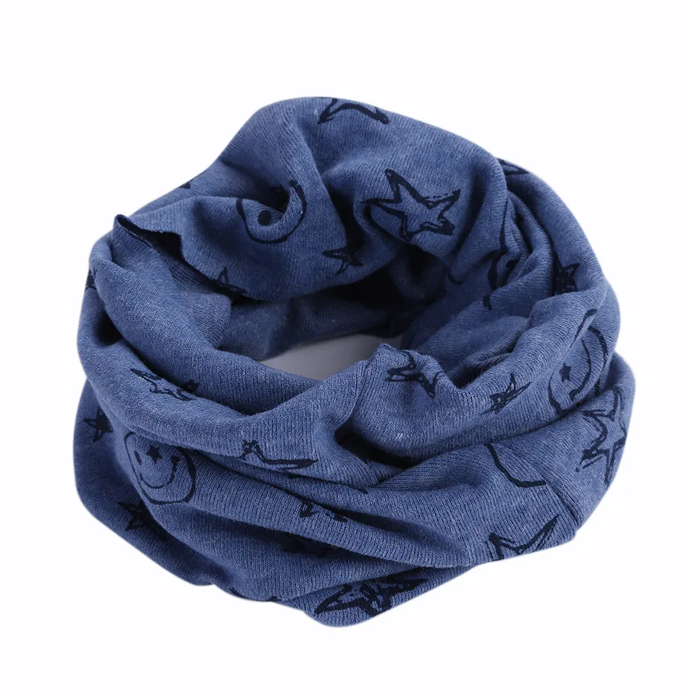 Children Warm Cotton Scarf O Neck Tube Scarf Baby Reusable Dustproof Cover Face Mask Shawl Winter Neckerchief Boys Girls Collar