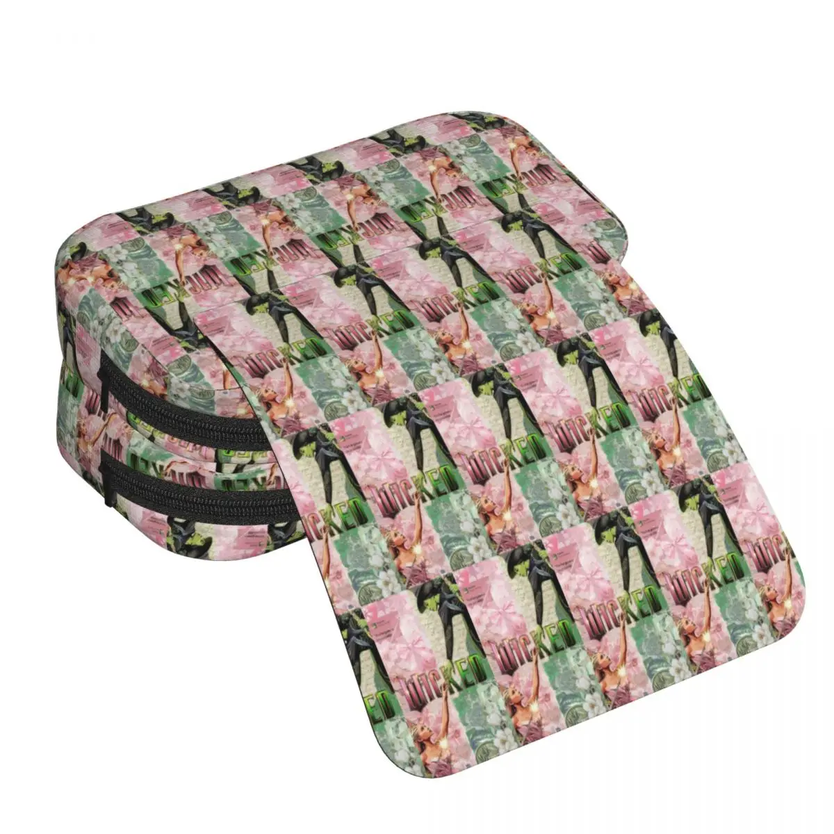 Movie Wicked Elphaba And Glinda Pencil Case for Studen Gifts Pen Box Pencil Bag Stationery Supplies Pen Holder Bag