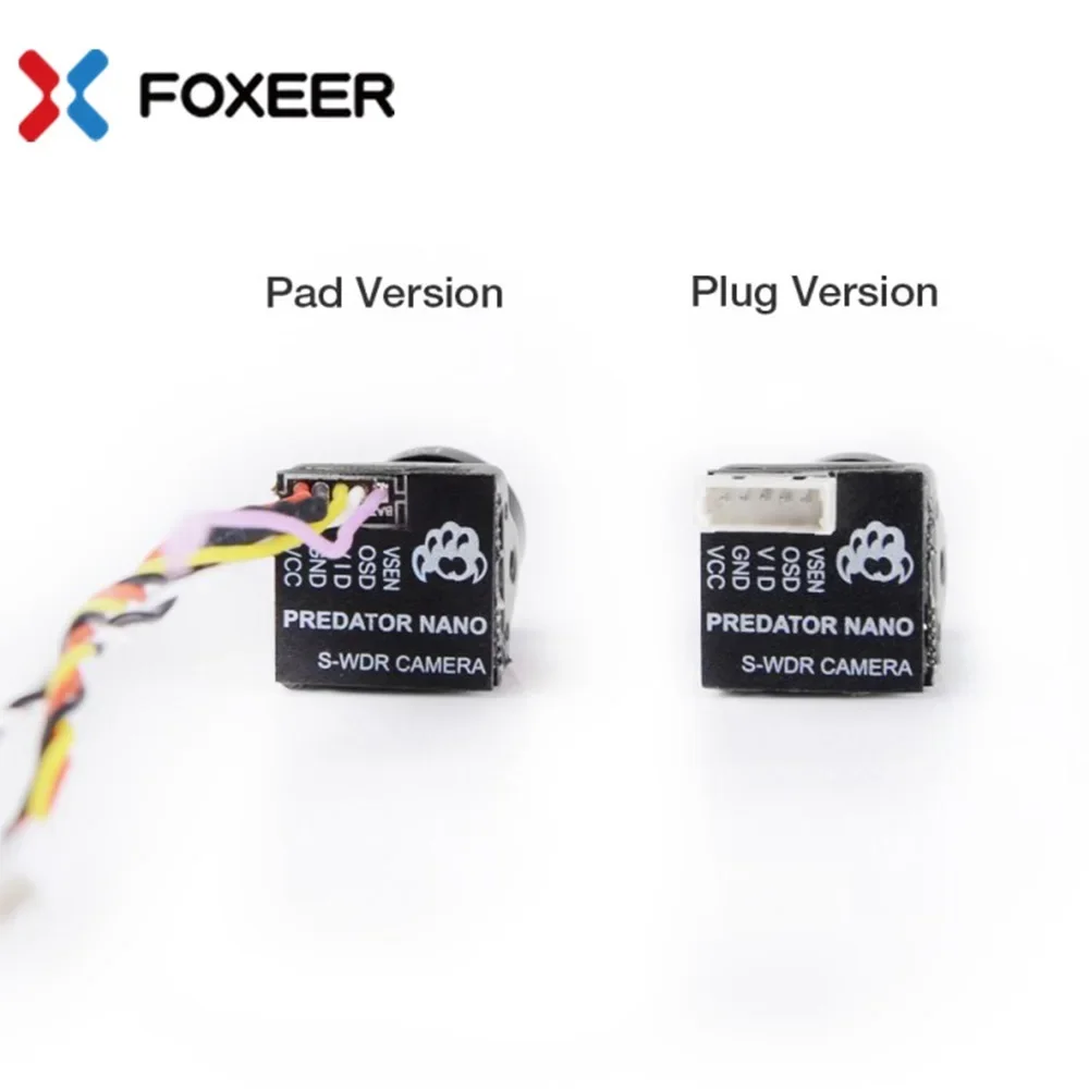 Root Eer Predator 5 Character1000TVL 1/3 "CMOS 4:3/16:9 PAL/NTSC Commutable 14*14mm FPV Caméra 4ms Latence Super WDR pour FPV RC Drone