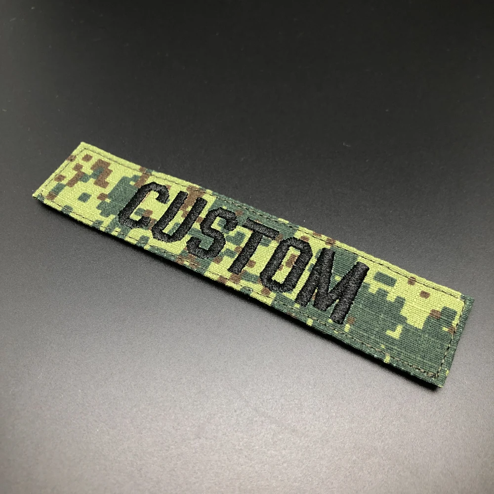 Stickerei Custom Name Patch Brustbänder Abzeichen Faltrahmen ACU MULTICAM Alpine Tropic RG GRÜN SCHWARZ BRAUN GRAU AOR2 BLAU TAN