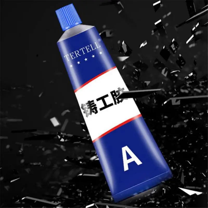 New 70/100g Industrial Repair Paste Glue Metal A&B Adhesive Gel Casting Agent Tool Heat Resistance Cold Weld Repair Paste Glue