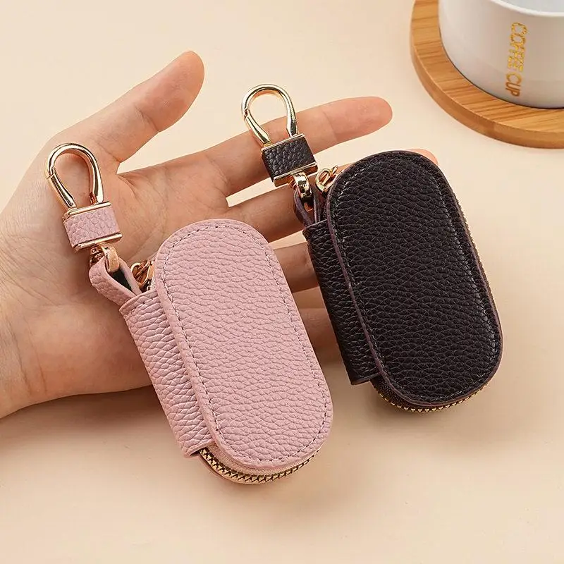bolsa-de-chaves-feminina-universal-com-padrao-litchi-leve-grande-capacidade-cor-pura-design-simples-porta-chaves-para-ca