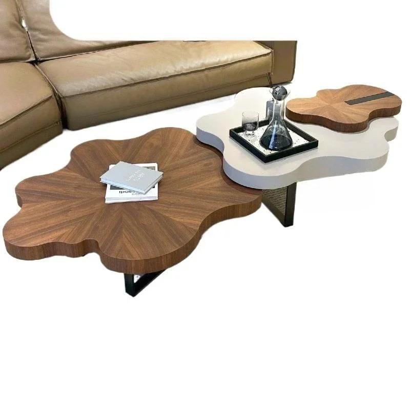 Irregular household small apartment luxury living room simple special-shaped side table