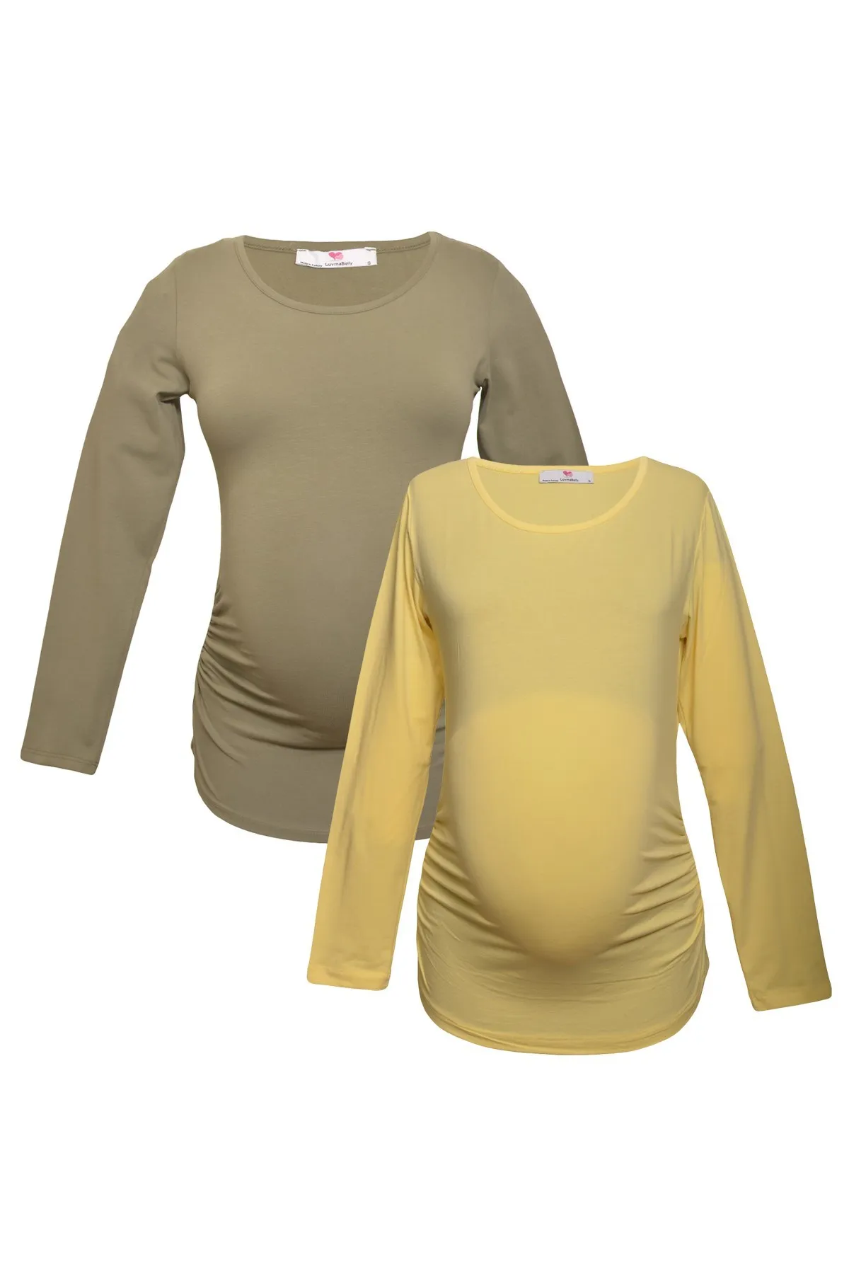 LuvmaBelly MYRA2309 _ 2307 Maternity tshirt set