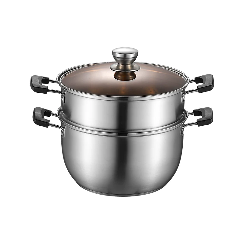 

304 Stainless Steel Soup Pot Household Thickened Cooking Universal Baby Food Small Milk Boiling Pot Porridge Instant Noodle Gas