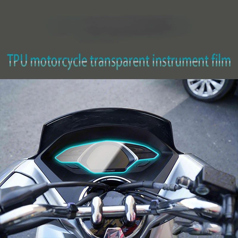 FÜR PCX150 2019-2021 Motorrad Scratch Cluster Screen Dashboard Schutz Instrument Film