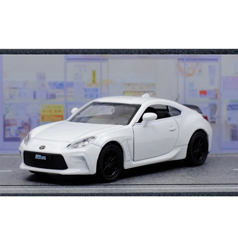 Caipo Toyota GR86 Sports Car 1/37 Alloy Diecast Car Model Toy With